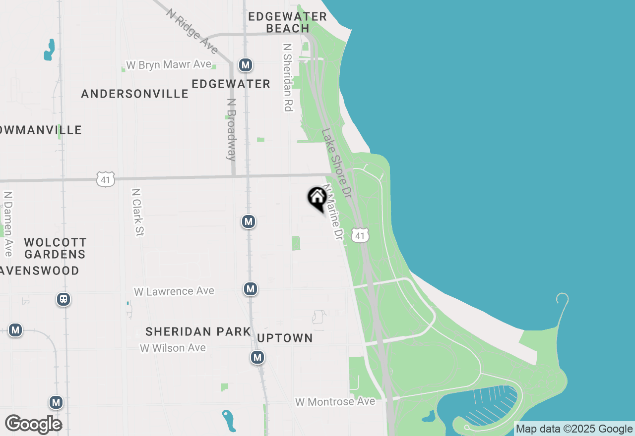 Map of 900 W Argyle Street, Chicago, IL 60640