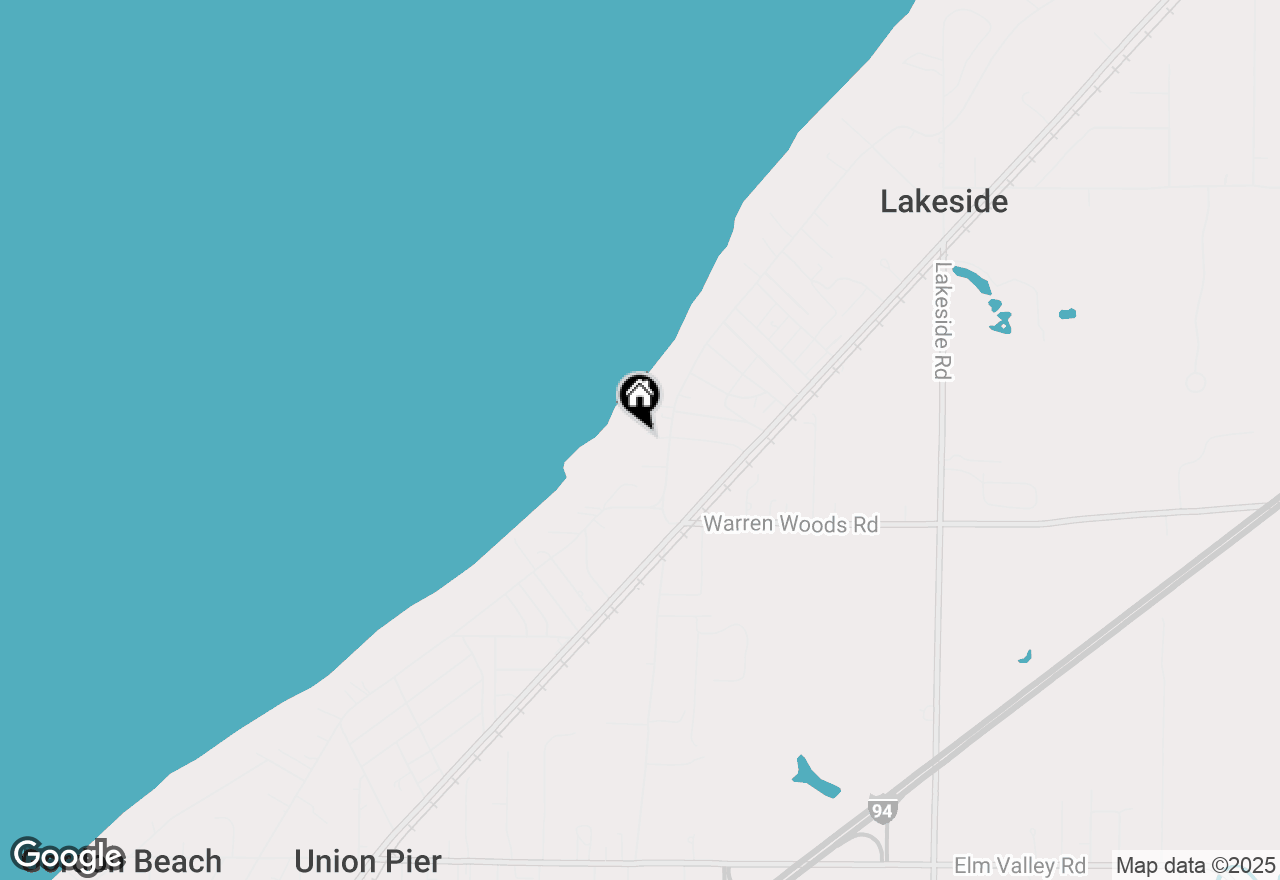 Map of 15360 Lakeshore Road, Lakeside, MI 49116