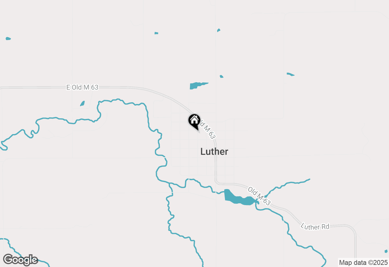 Map of 615 River Street, Luther, MI 49656