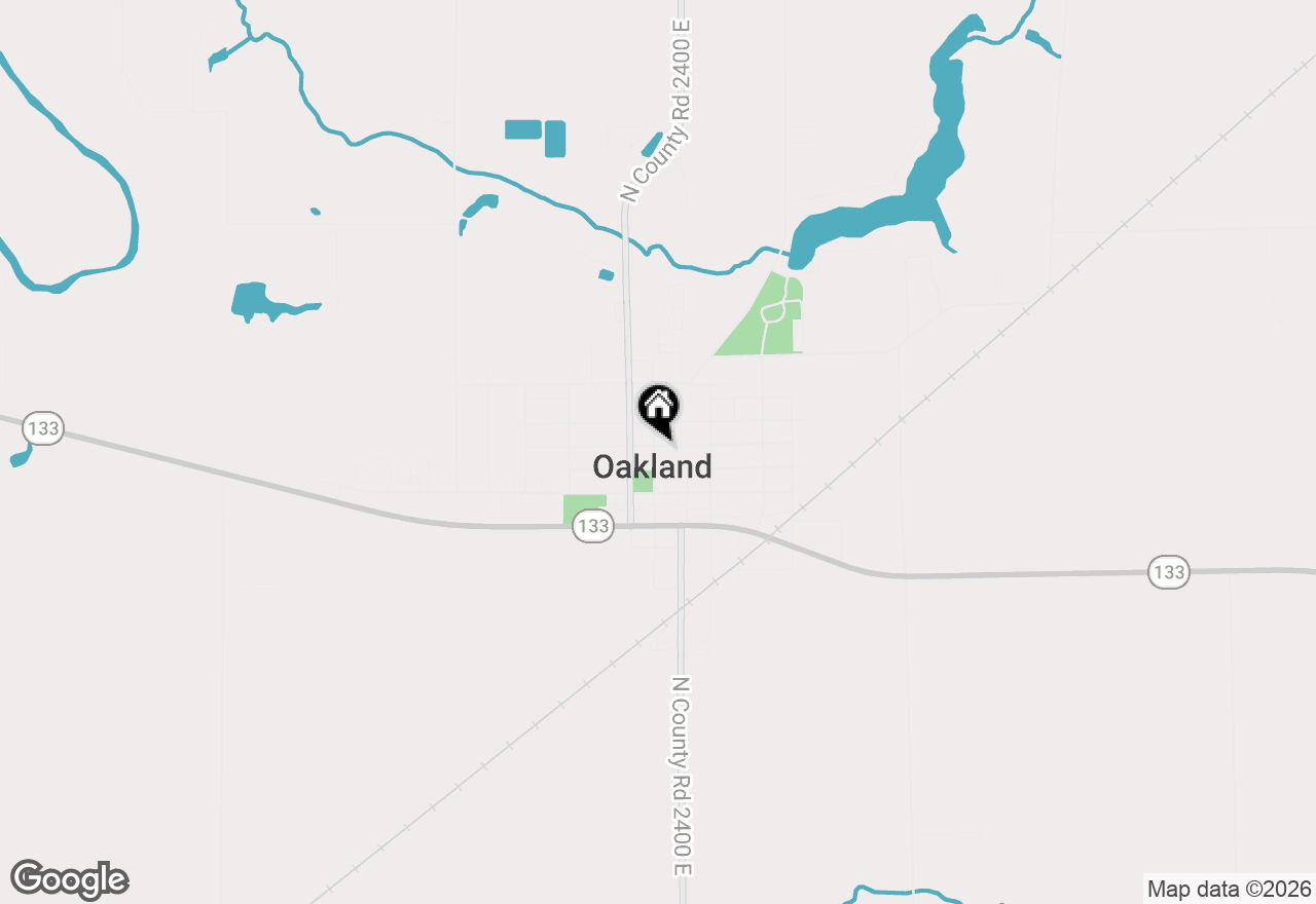Map of 110 N Pike Street, Oakland, IL 61943