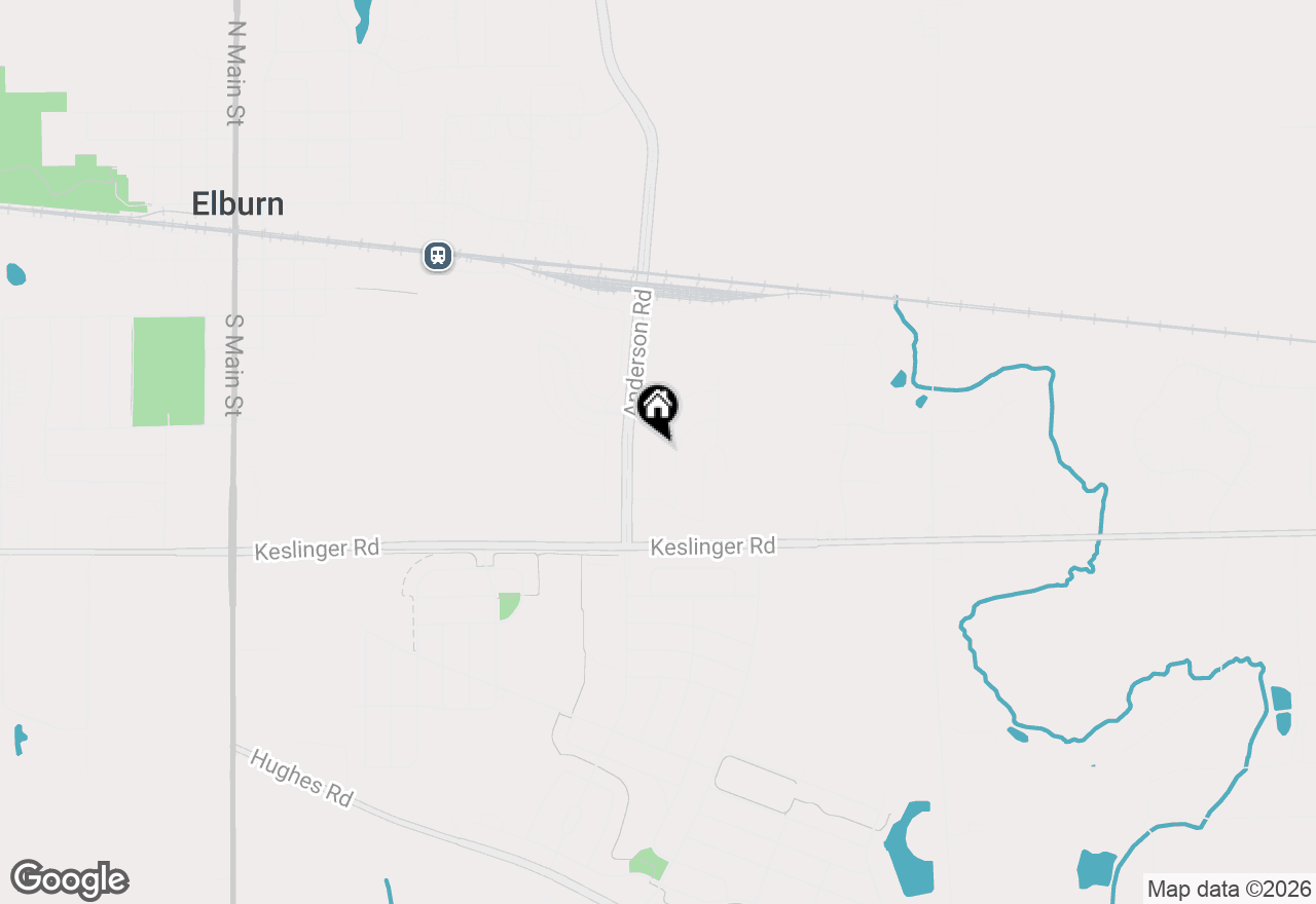 Map of 645 Virginia Street, Elburn, IL 60119