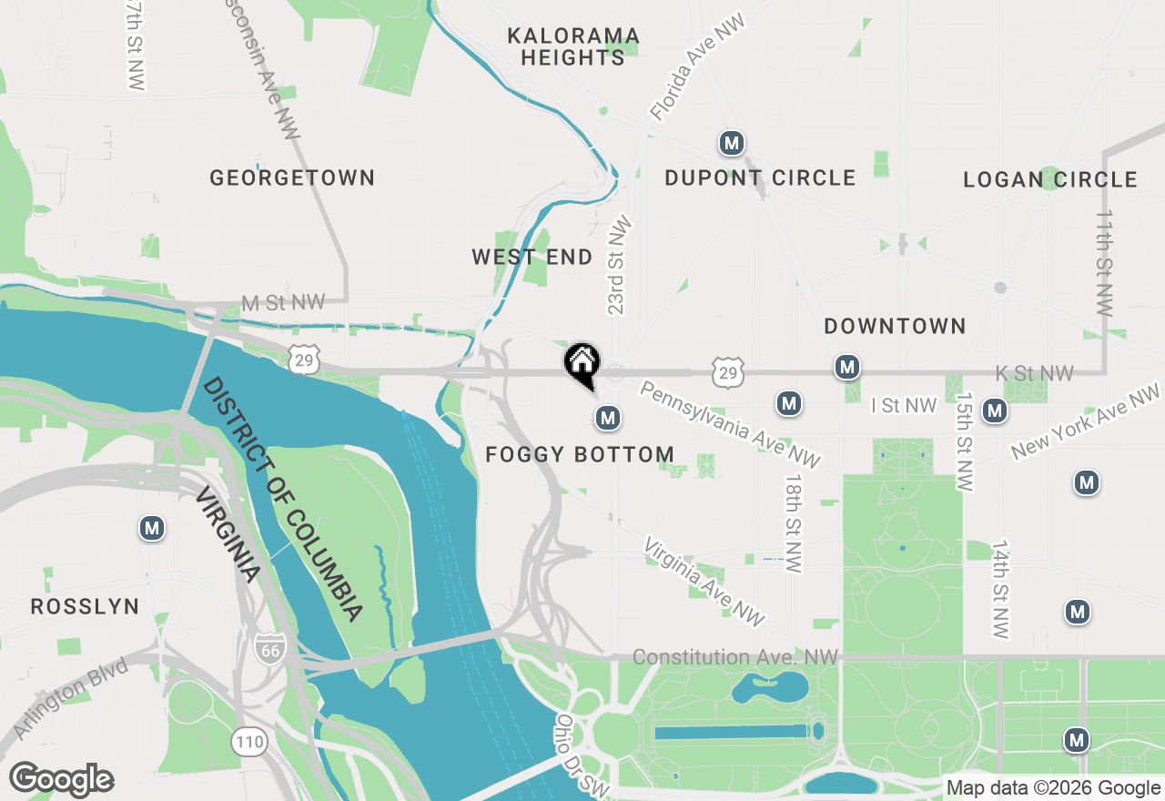 Map of 922 24th Street Nw #313, Washington, DC 20037
