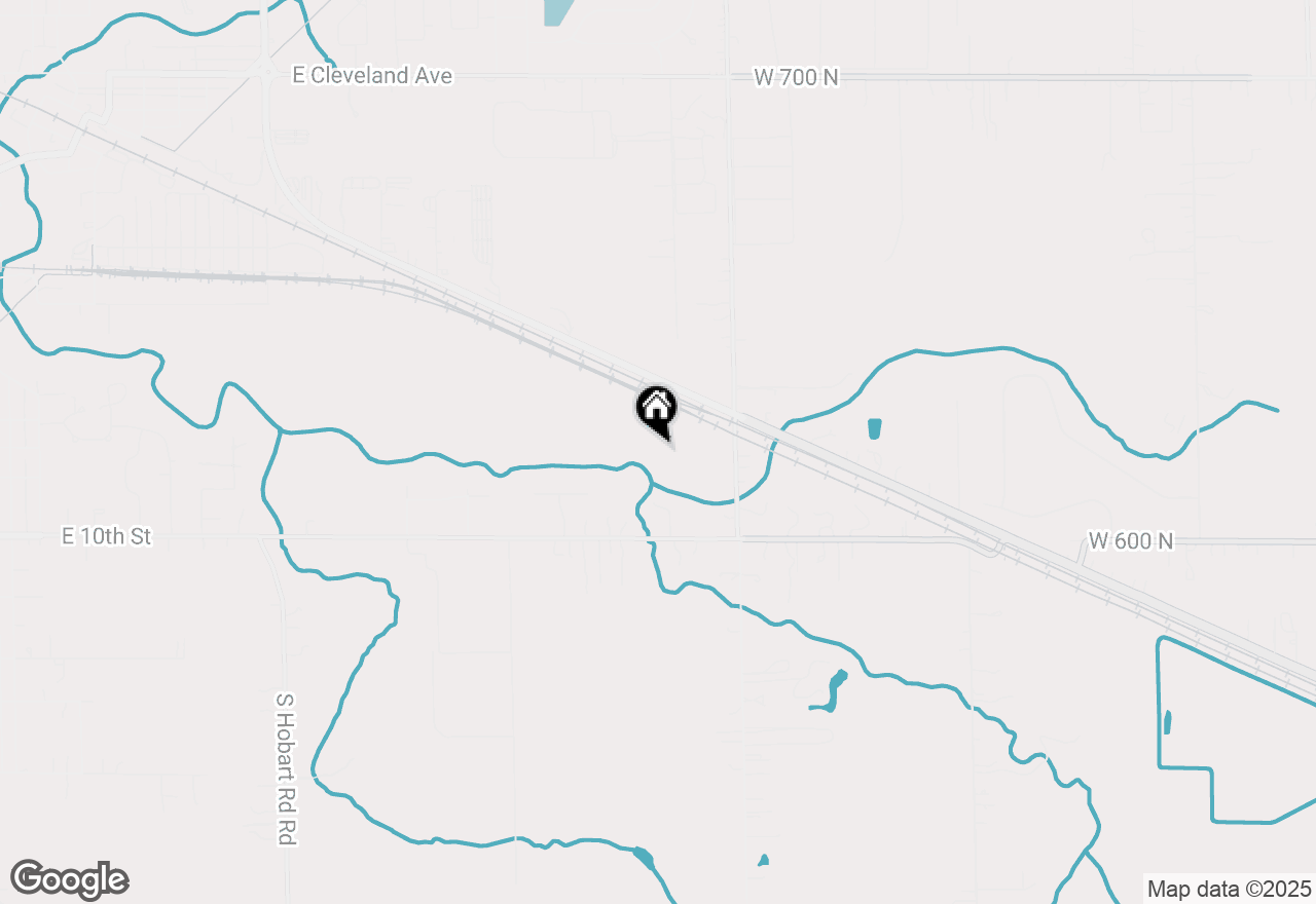 Map of 850 S County Line Road, Hobart, IN 46342
