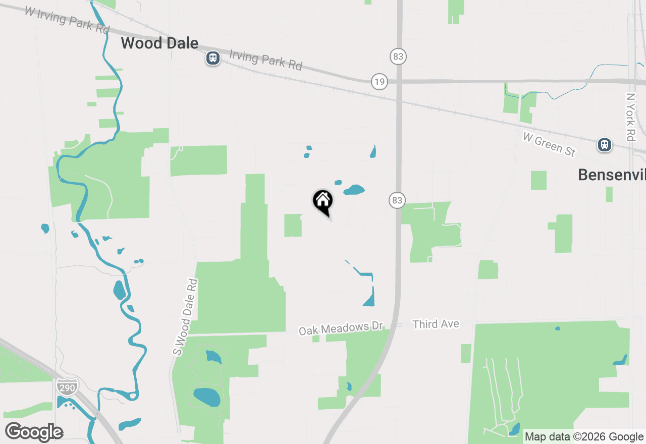 Map of 388 Preserve Lane, Wood Dale, IL 60191