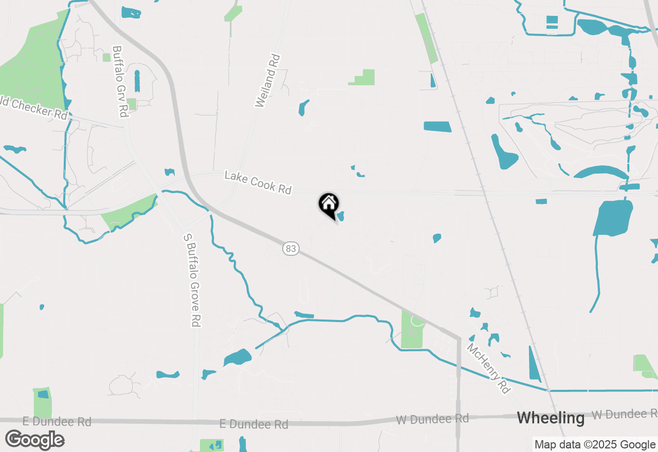 Map of 1206 Spur Court #1206, Wheeling, IL 60090