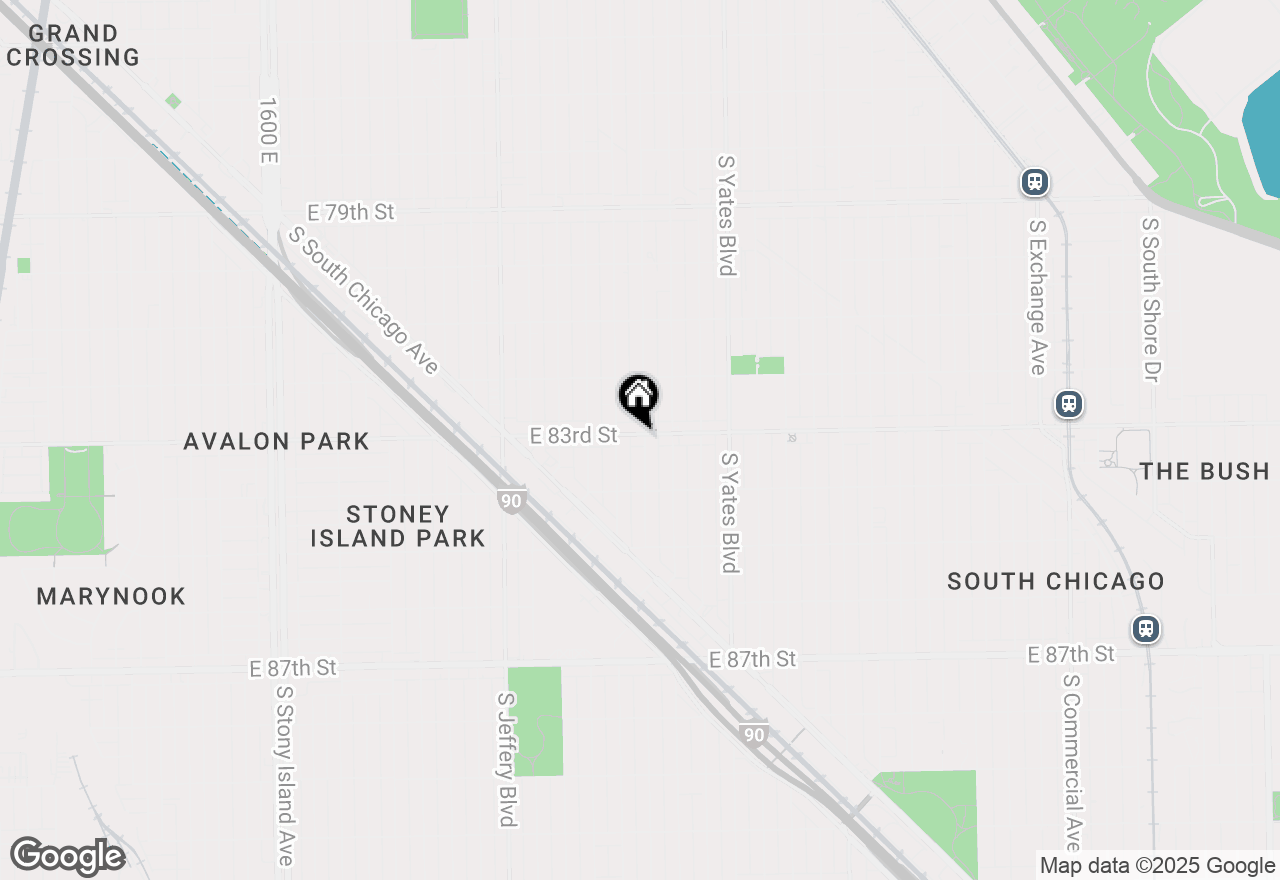 Map of 2223 E 83rd Street, Chicago, IL 60617