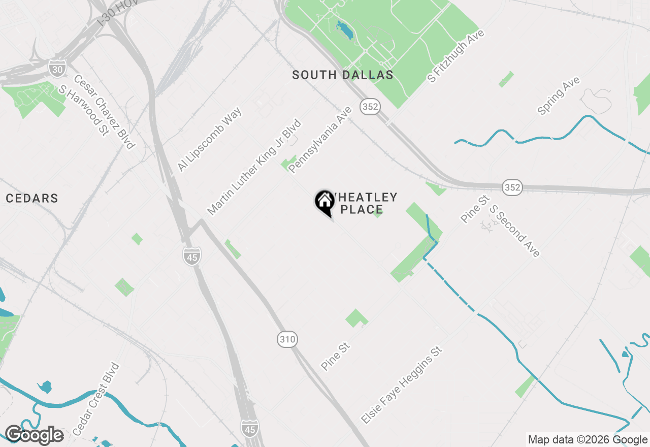 Map of 2715 Dathe Street, Dallas, TX 75215