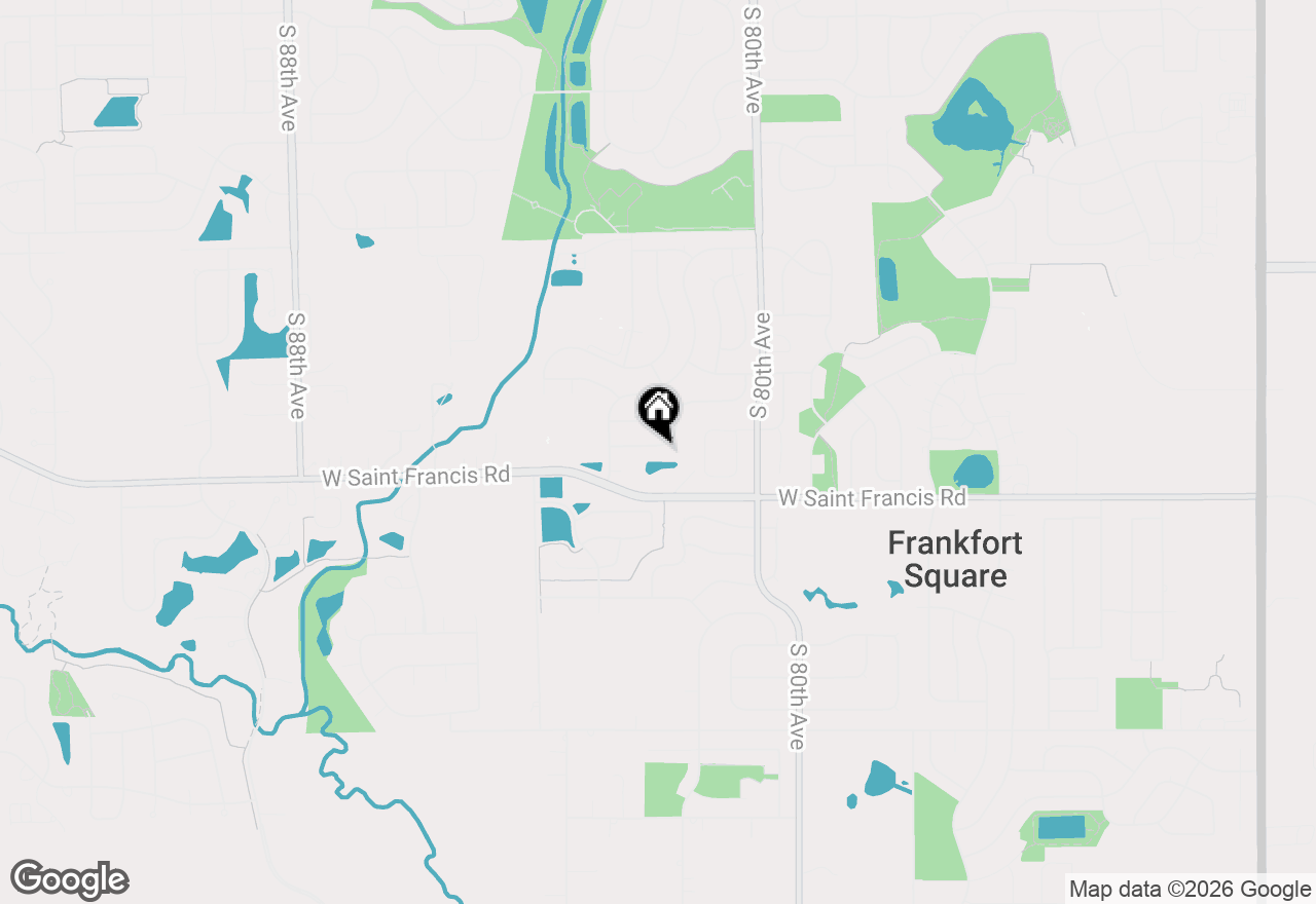 Map of 8161 W Orchard Drive, Frankfort, IL 60423