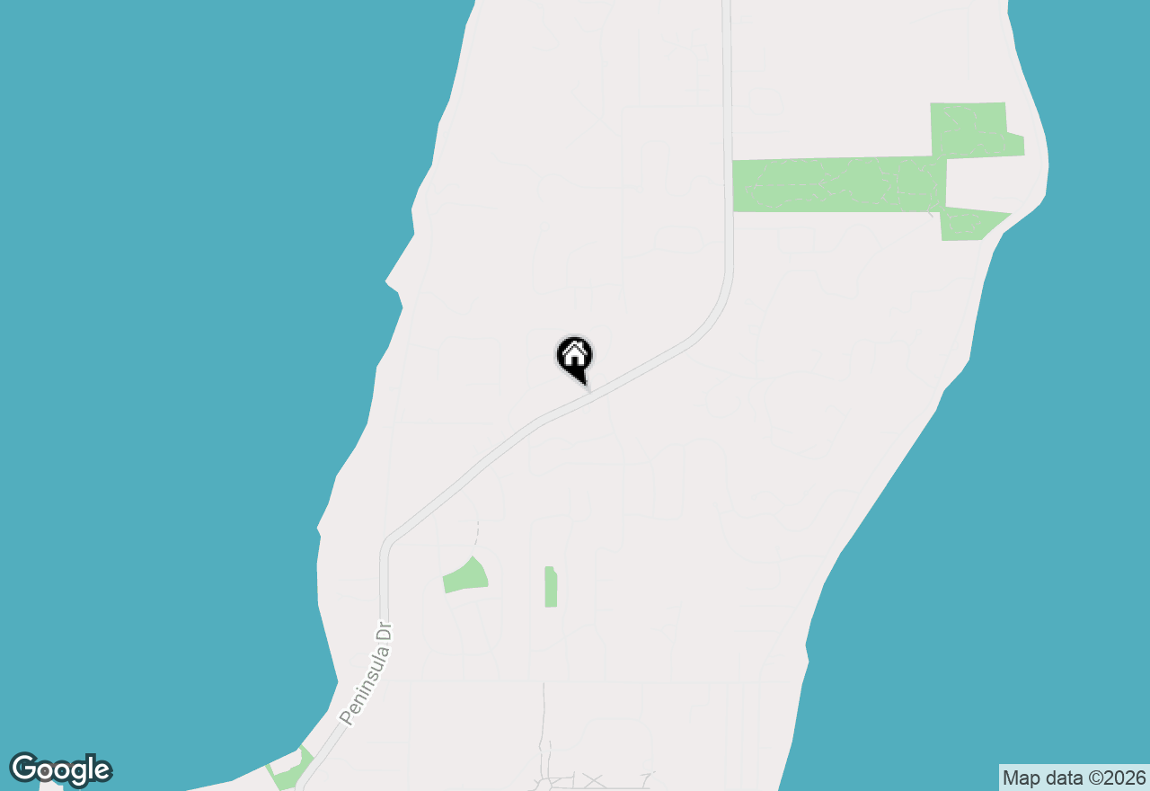 Map of 6393 Center Road, Traverse City, MI 49686