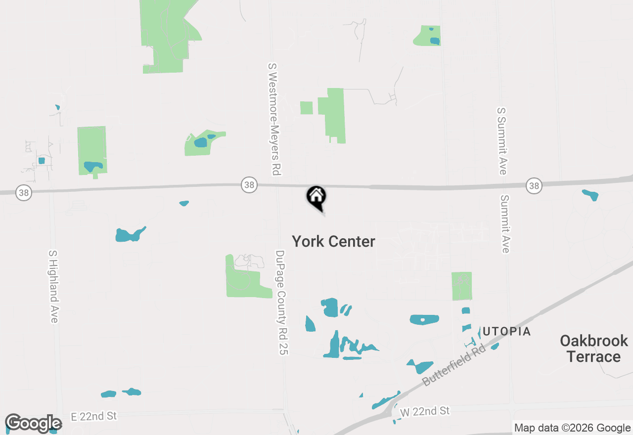 Map of 1S156 3rd Street, Lombard, IL 60148