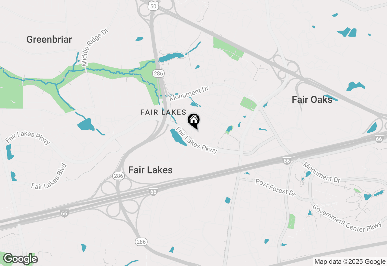 Map of 4418 Fair Lakes Court, Fairfax, VA 22033