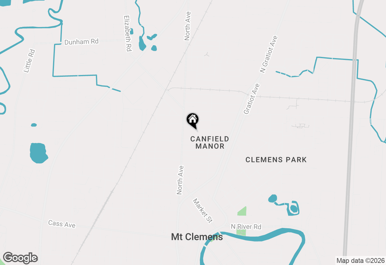 Map of 111 Scott Boulevard, Mt Clemens, MI 48043