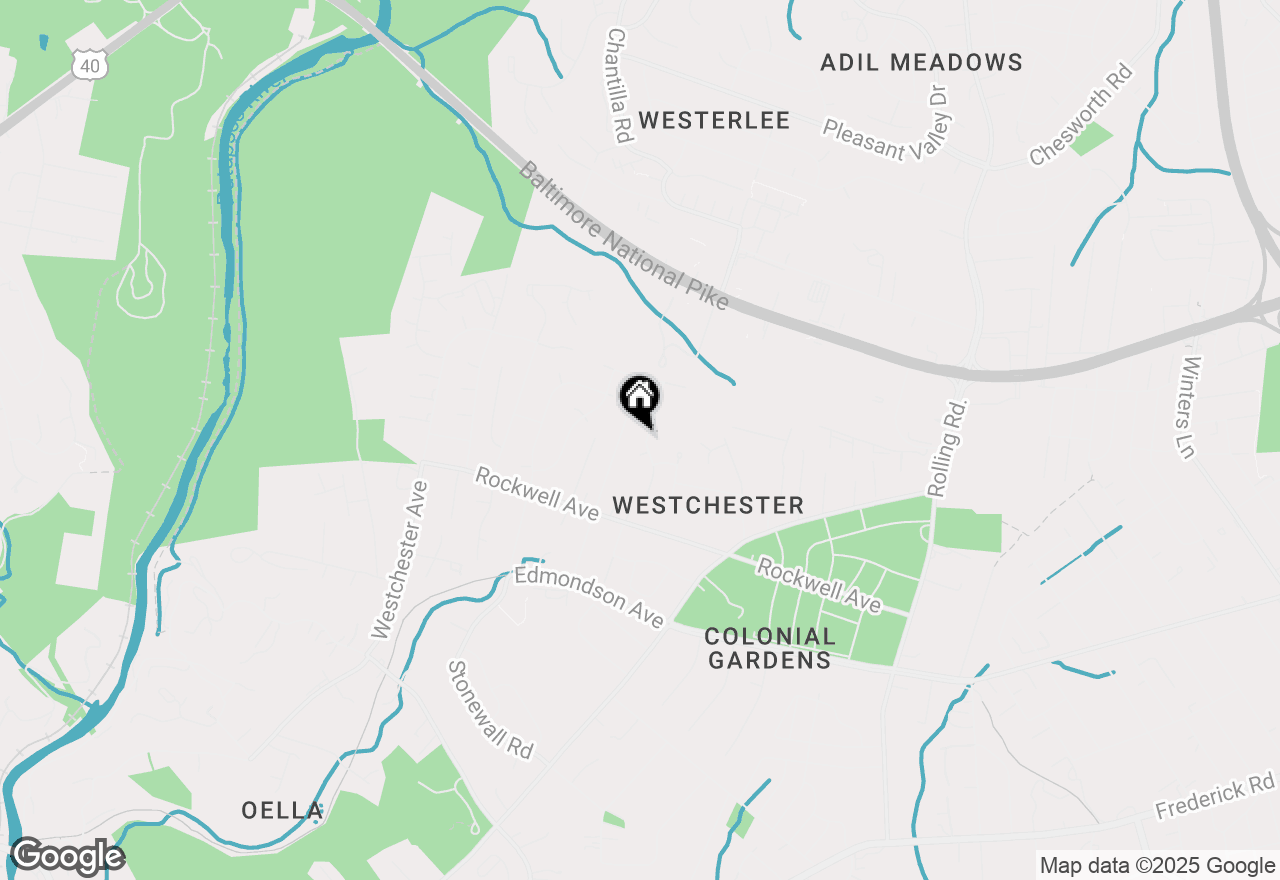 Map of 1922 Windys Run Road, Baltimore, MD 21228