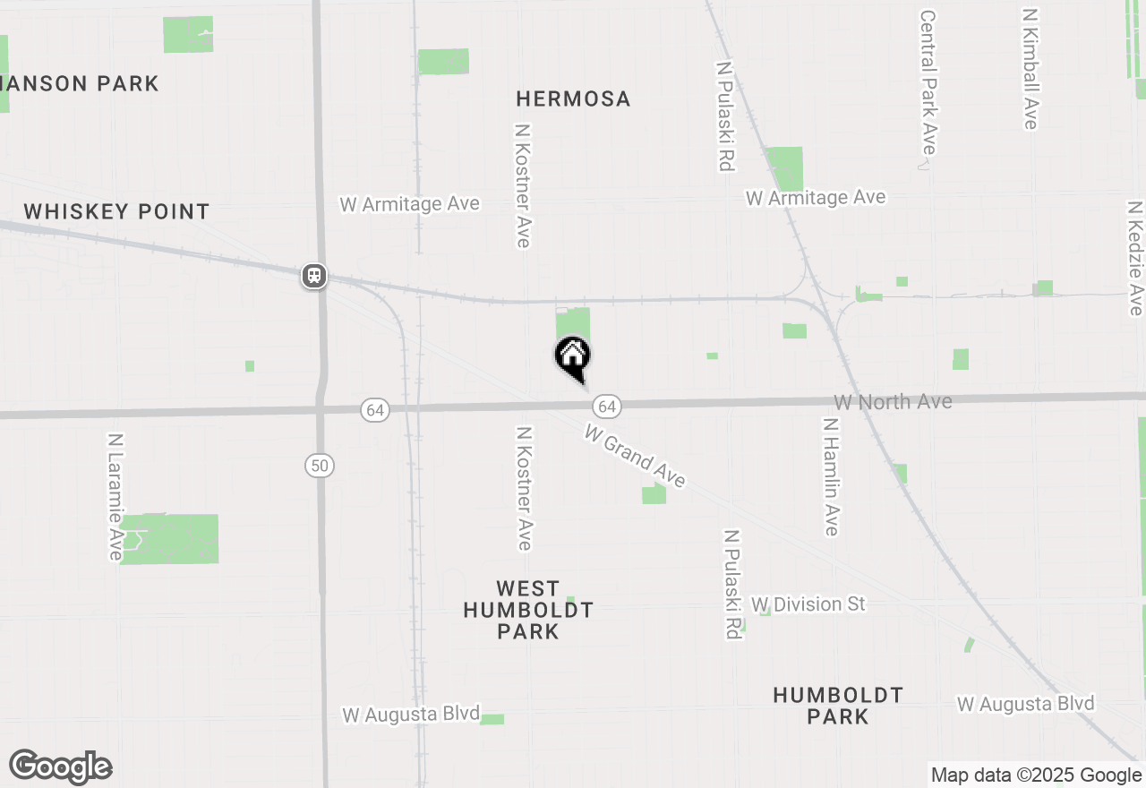 Map of 4300-12 W North Avenue, Chicago, IL 60639