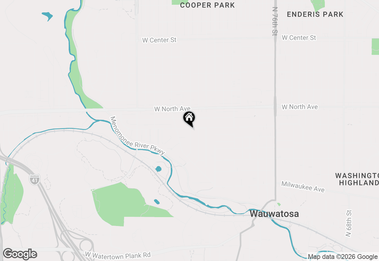 Map of 8601 Stickney Ave, Wauwatosa, WI 53226