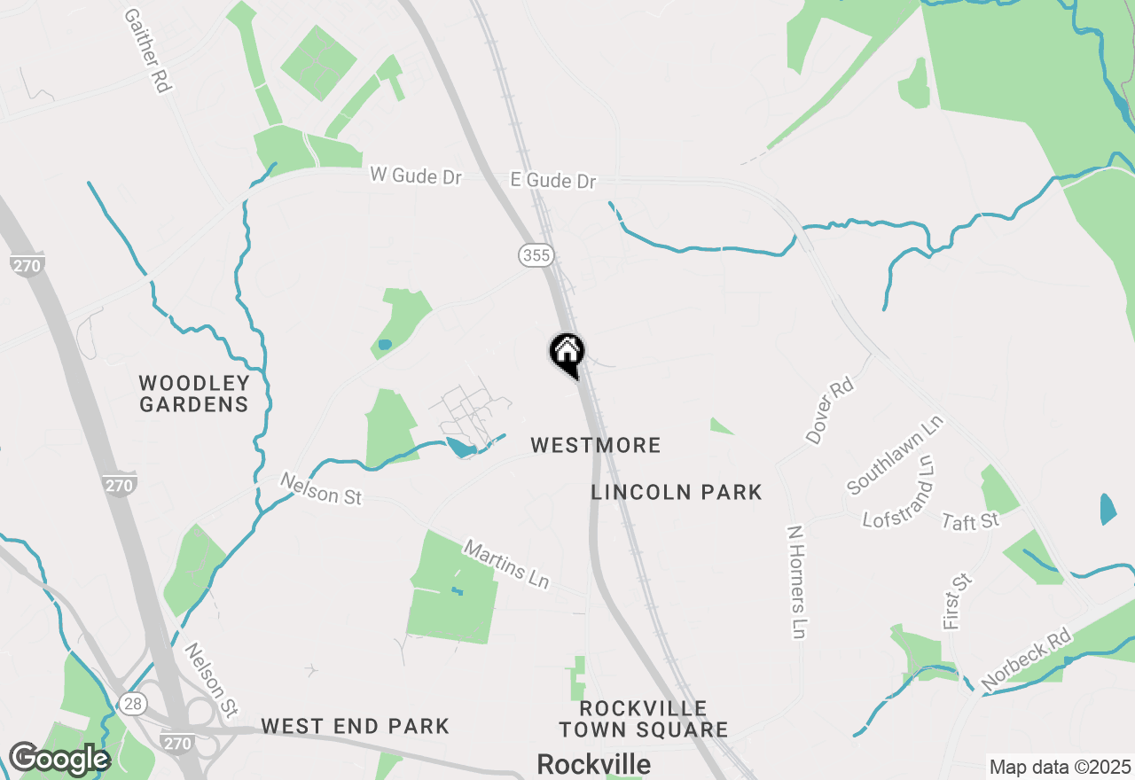 Map of 932 Hungerford Drive #C-19-A, Rockville, MD 20850