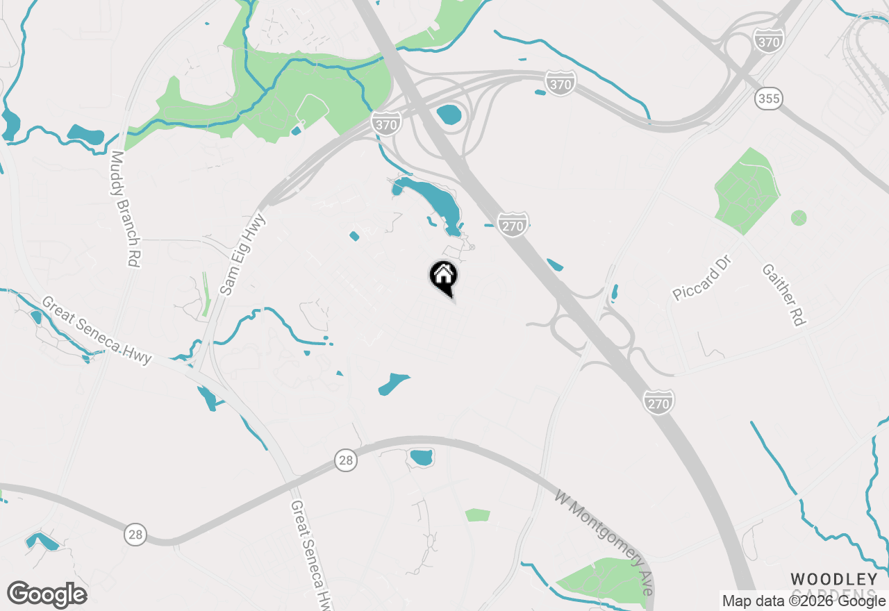 Map of 1102 Vermeer Avenue, Gaithersburg, MD 20878