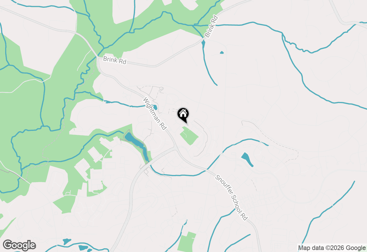 Map of 9316 Jarrett Court, Montgomery Village, MD 20886