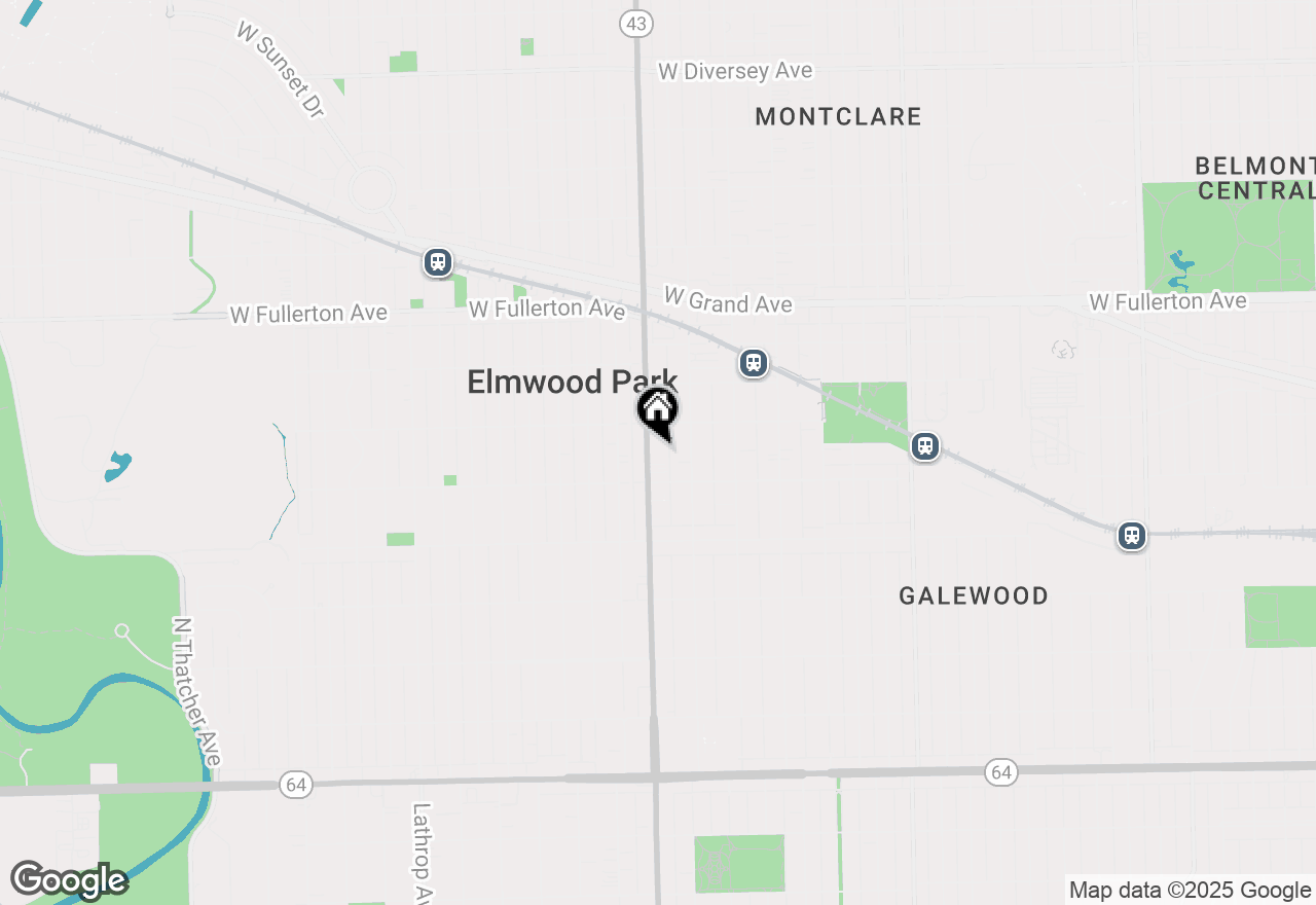 Map of 2139 N Harlem Avenue #224, Chicago, IL 60707
