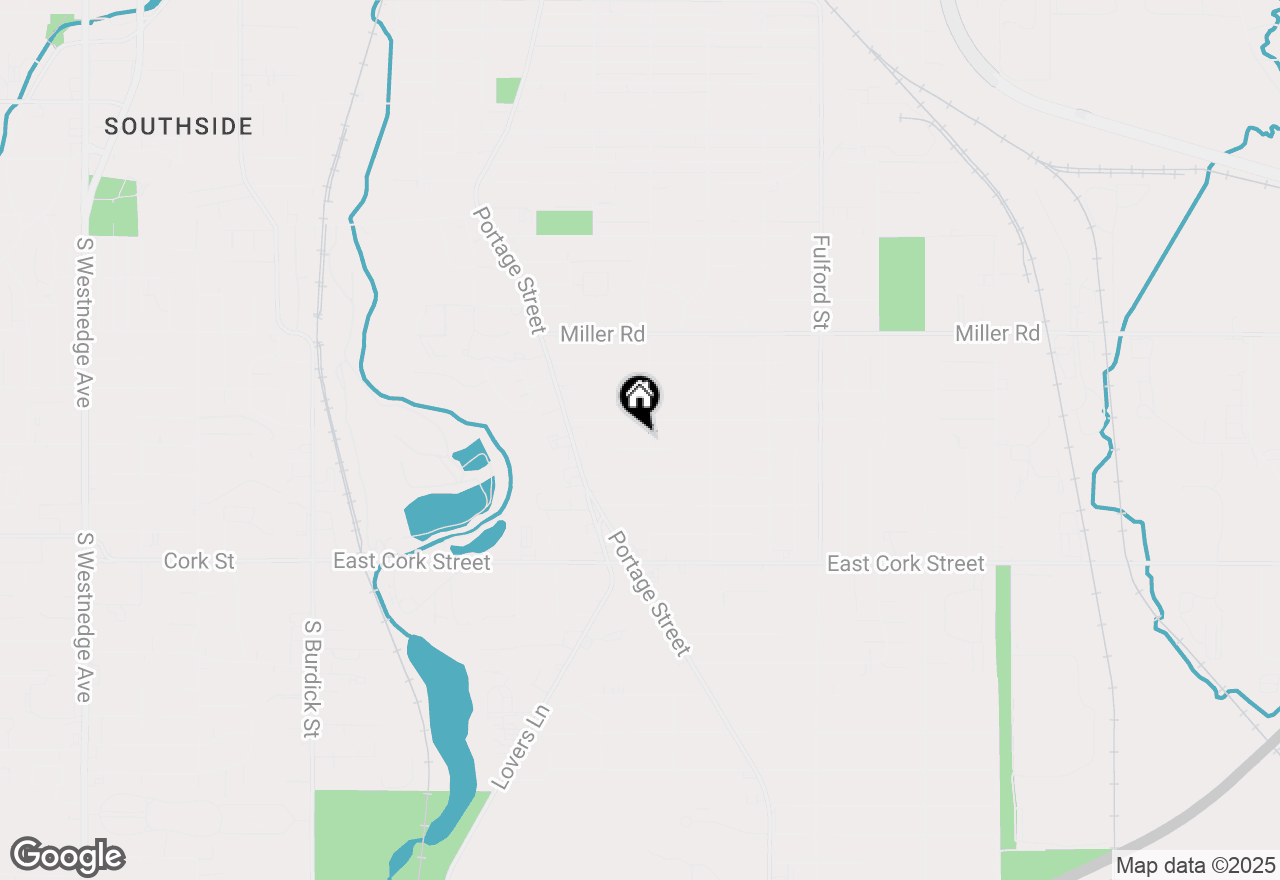 Map of 1115 Cambridge Drive, Kalamazoo, MI 49001