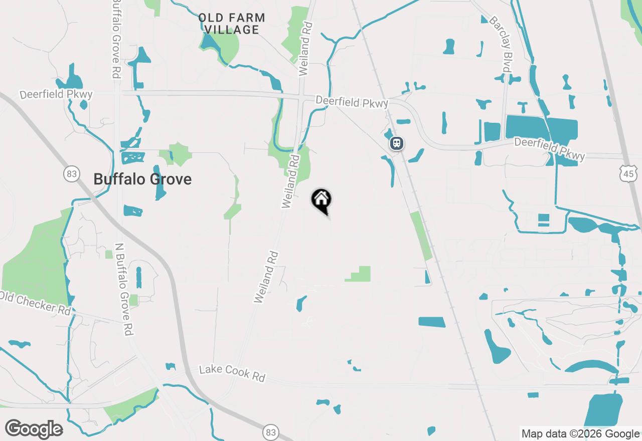 Map of 20693 N Eugene Avenue, Lincolnshire, IL 60069