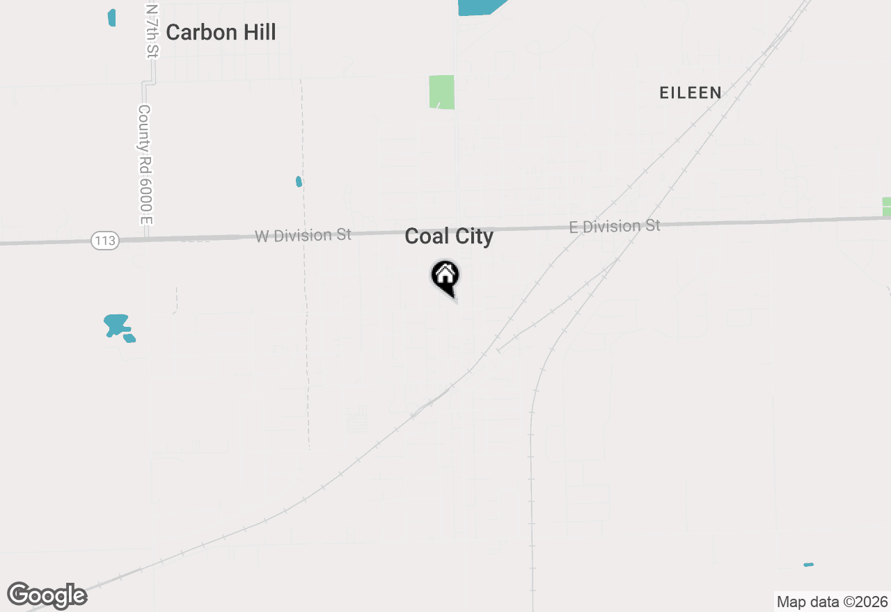 Map of 50 W Oak Street, Coal City, IL 60416