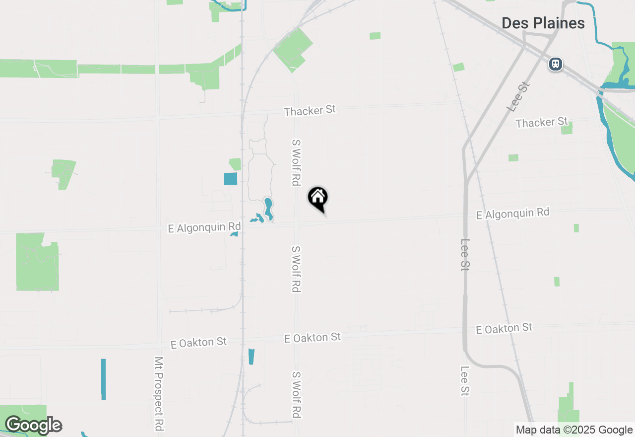 Map of 674 E Algonquin Road, Des Plaines, IL 60016