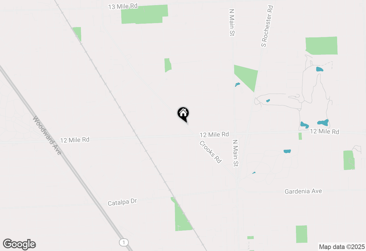 Map of 702 Cherry Avenue, Royal Oak, MI 48073