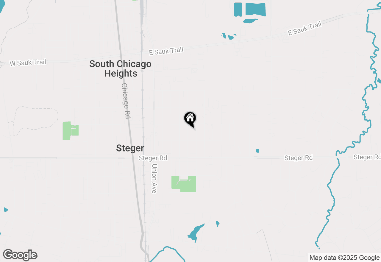 Map of 3217 Butler Avenue, Steger, IL 60475