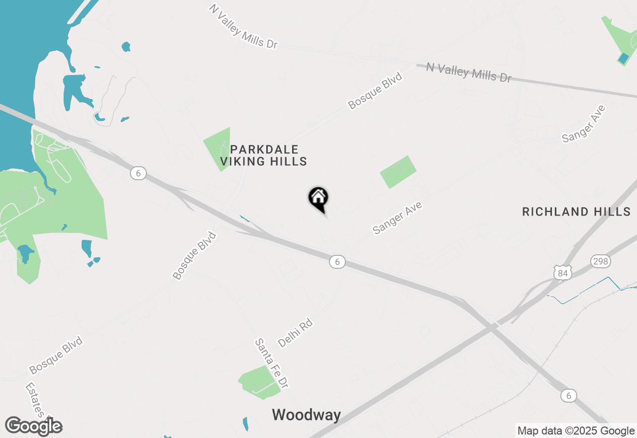 Map of 917 Rambler Drive, Waco, TX 76710