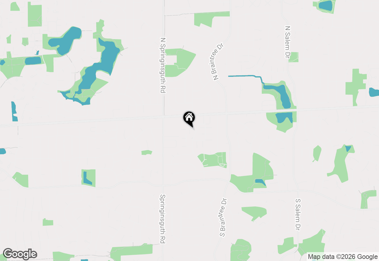 Map of 107 Tonset Court #107, Schaumburg, IL 60193