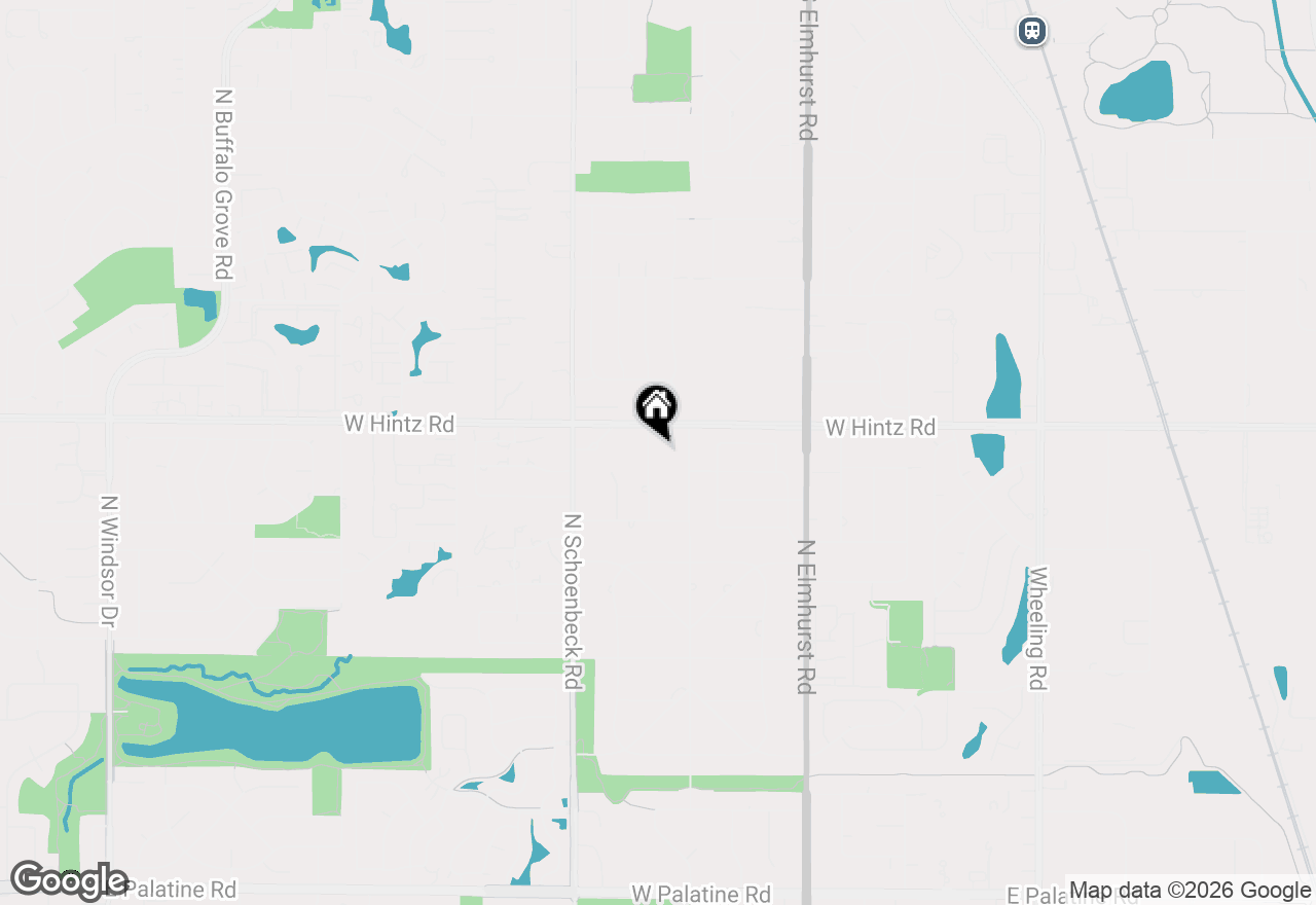 Map of 1211 Highland Drive, Prospect Heights, IL 60070