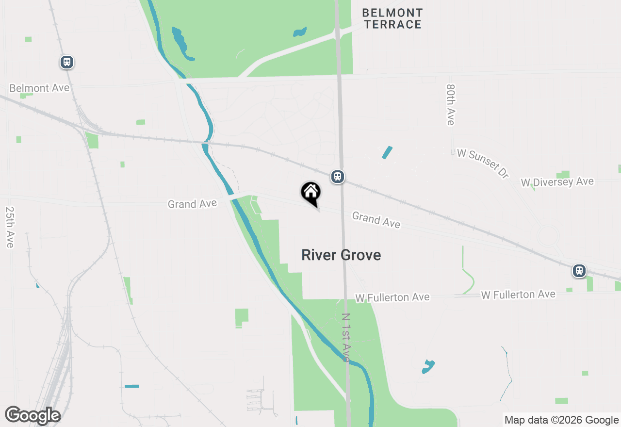 Map of 8465 Grand Avenue #102, River Grove, IL 60171