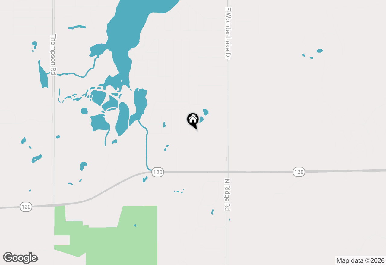 Map of 2402 Michael Street, Wonder Lake, IL 60097