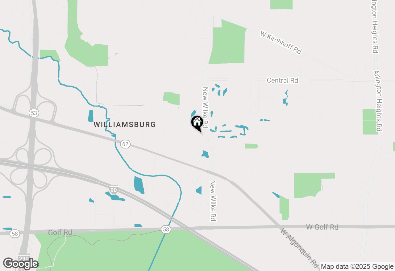 Map of 1226 S New Wilke Road #304, Arlington Heights, IL 60005