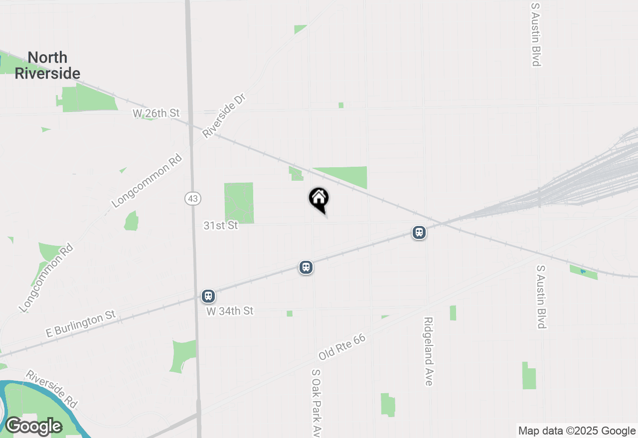 Map of 6733 31st Street, Berwyn, IL 60402