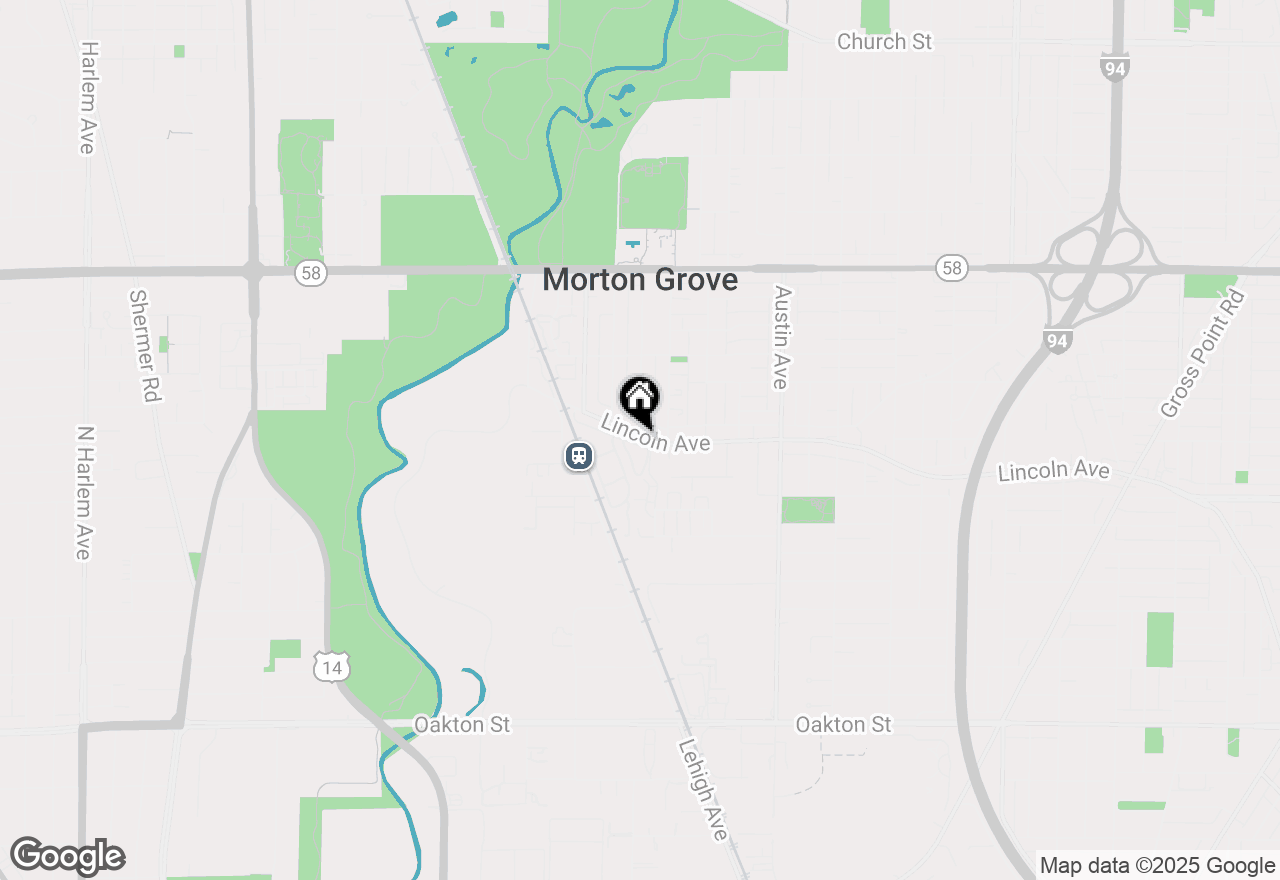 Map of 6257 Lincoln Avenue, Morton Grove, IL 60053