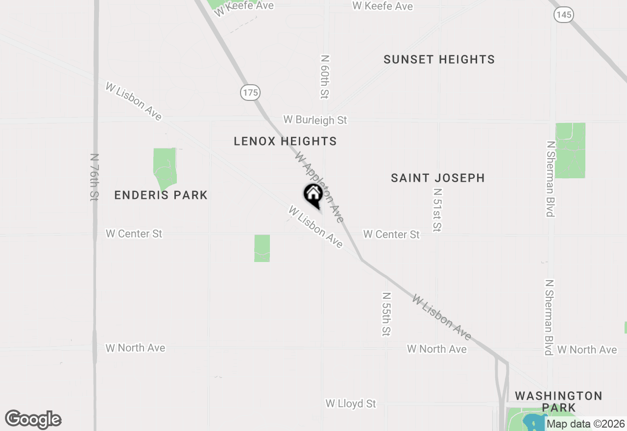 Map of 2750 N 61st St, Milwaukee, WI 53210