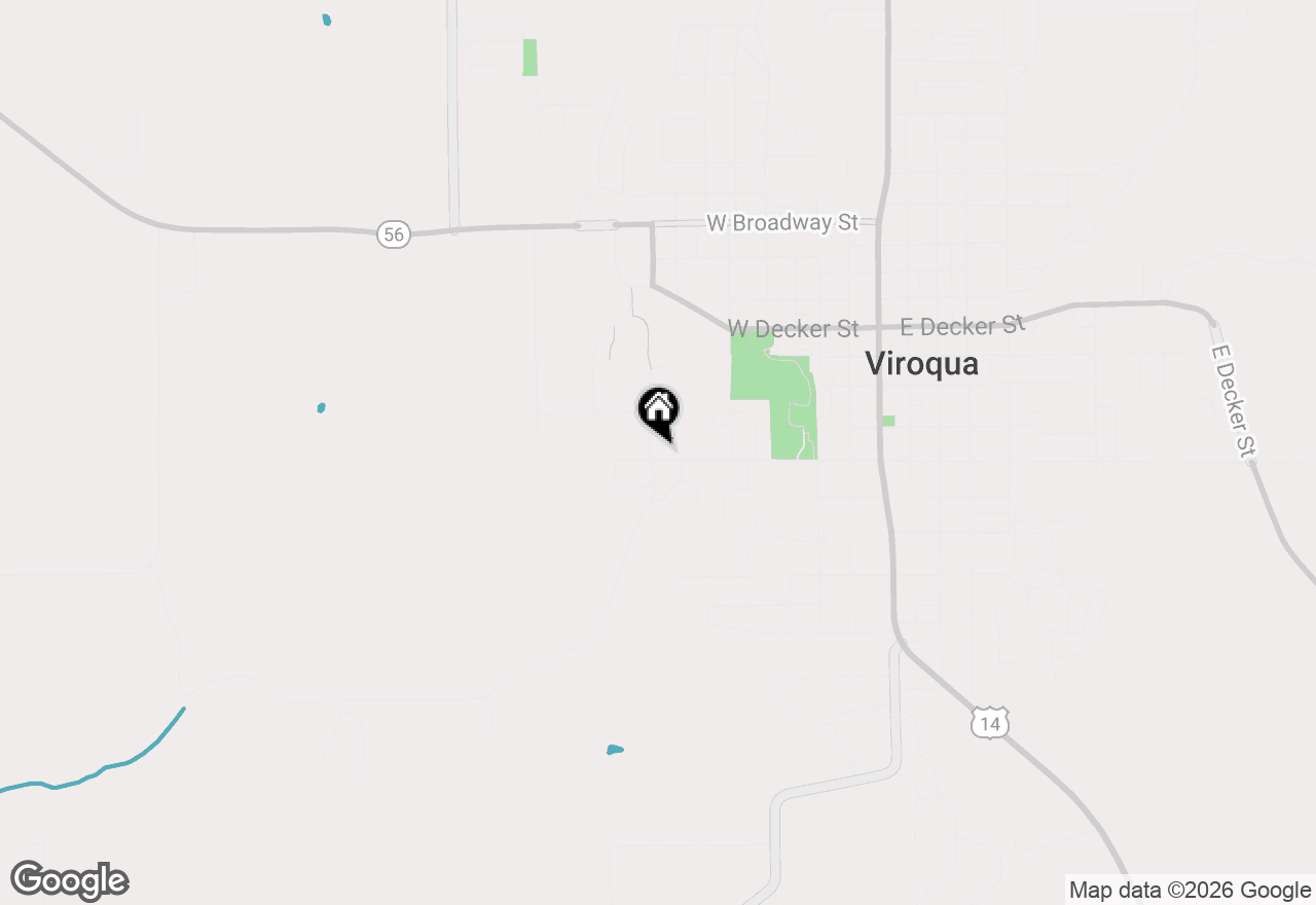 Map of 520 W South St, Viroqua, WI 54665
