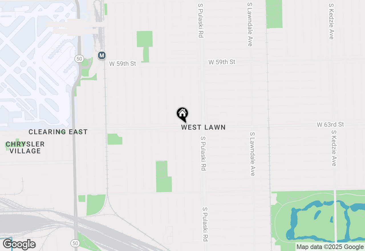 Map of 4114 W 63rd Street, Chicago, IL 60629