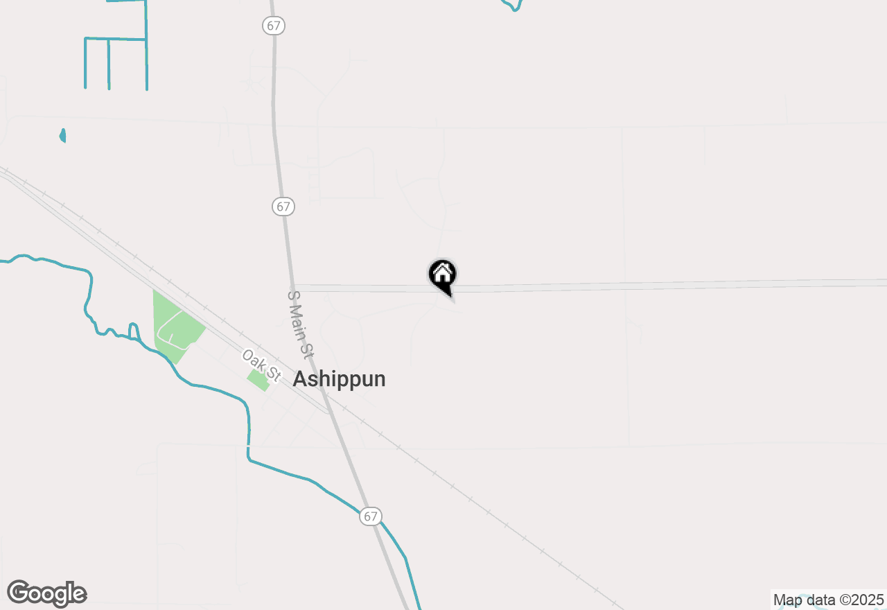 Map of N684 S Hickory Hills Dr, Oconomowoc, WI 53066