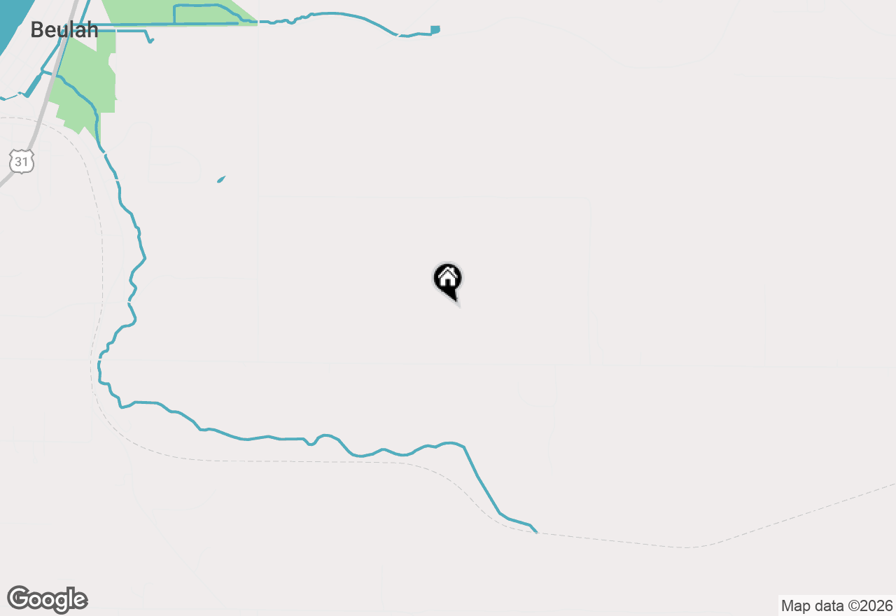 Map of 8530 Homestead Road, Benzonia, MI 49616