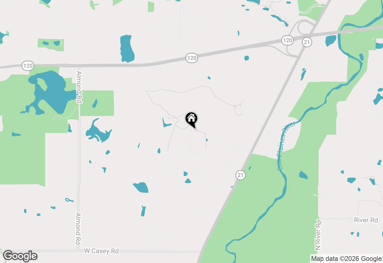 Map of 1611 Burr Oak Drive, Libertyville, IL 60048