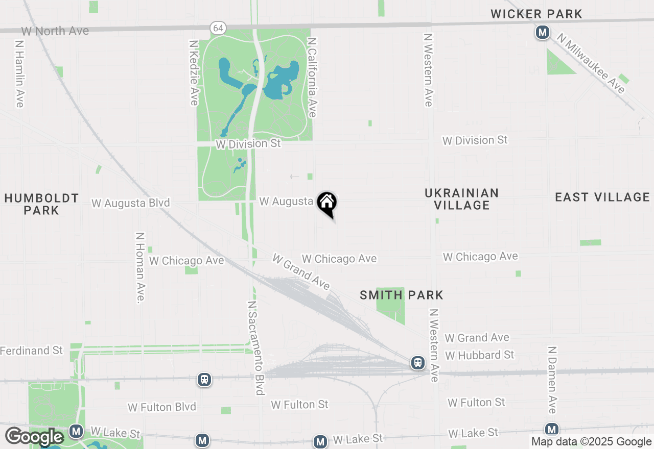 Map of 908 N Fairfield Avenue, Chicago, IL 60622