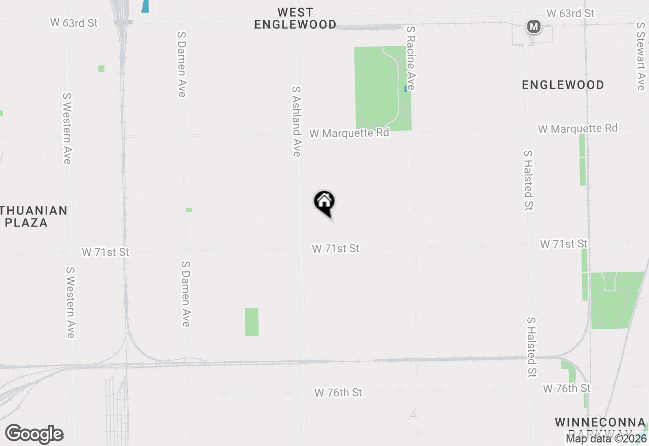 Map of 7002 S Laflin Street, Chicago, IL 60636