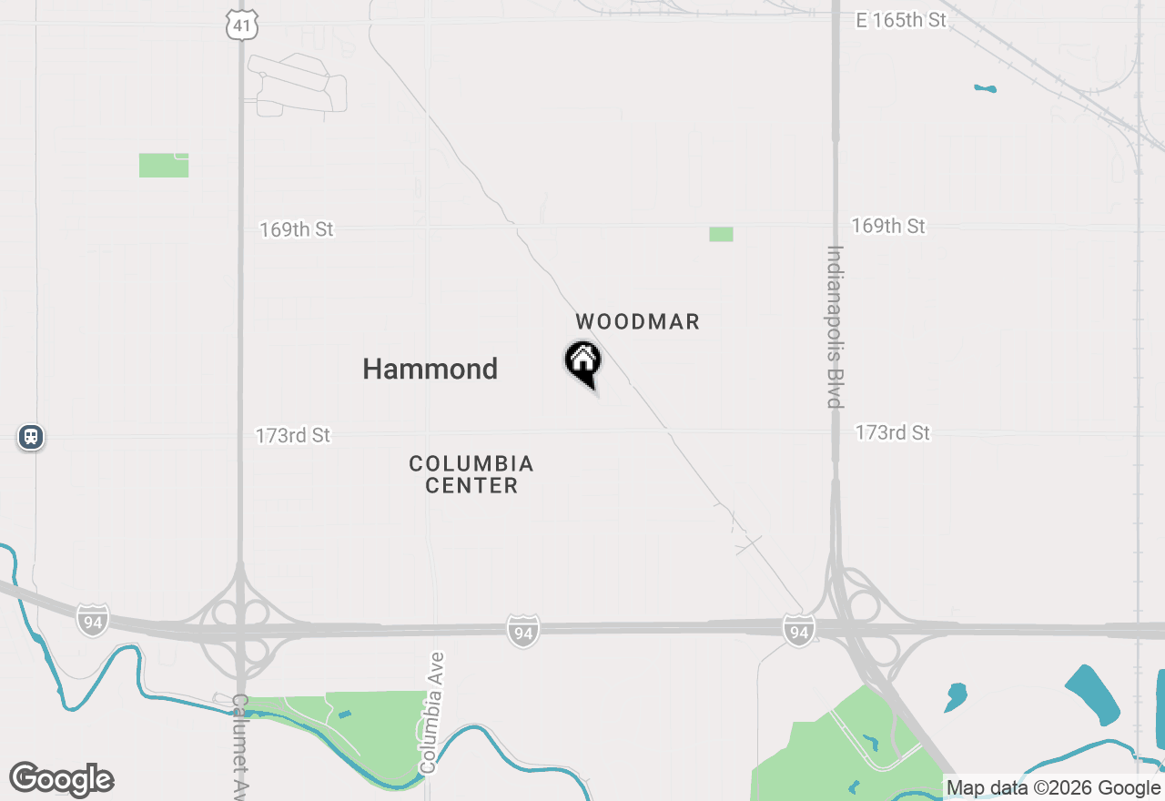 Map of 7221 Mclaughlin Avenue, Hammond, IN 46324