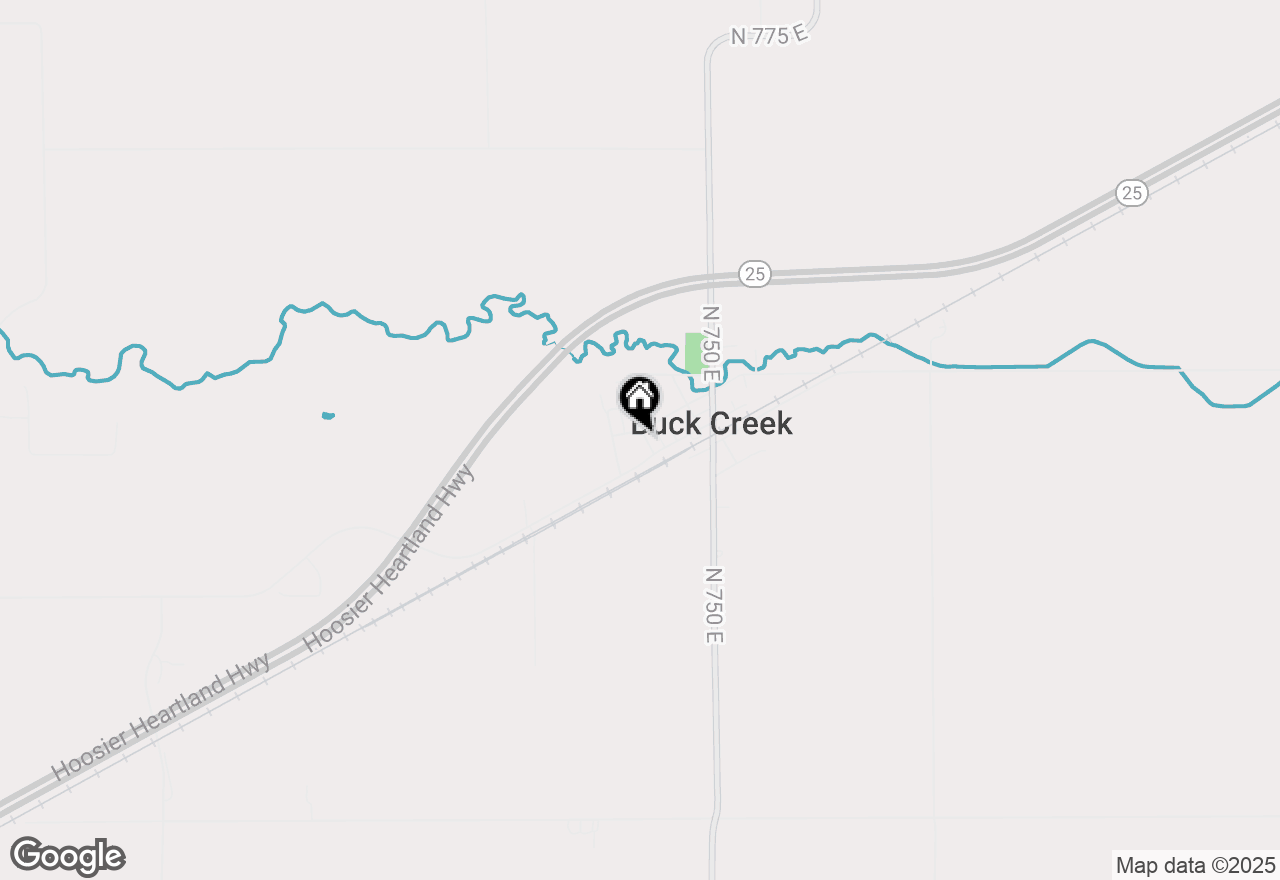 Map of 4814 Sherman Street, Buck Creek, IN 47924