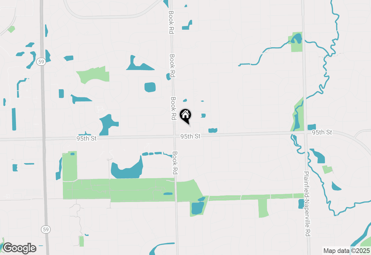 Map of 2852 Alandale Circle, Naperville, IL 60564