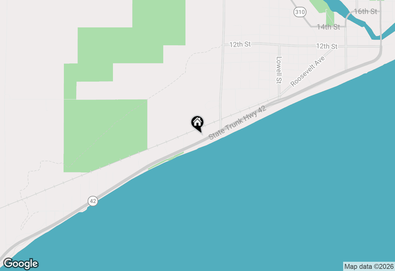 Map of 3016 Memorial Dr, Two Rivers, WI 54241