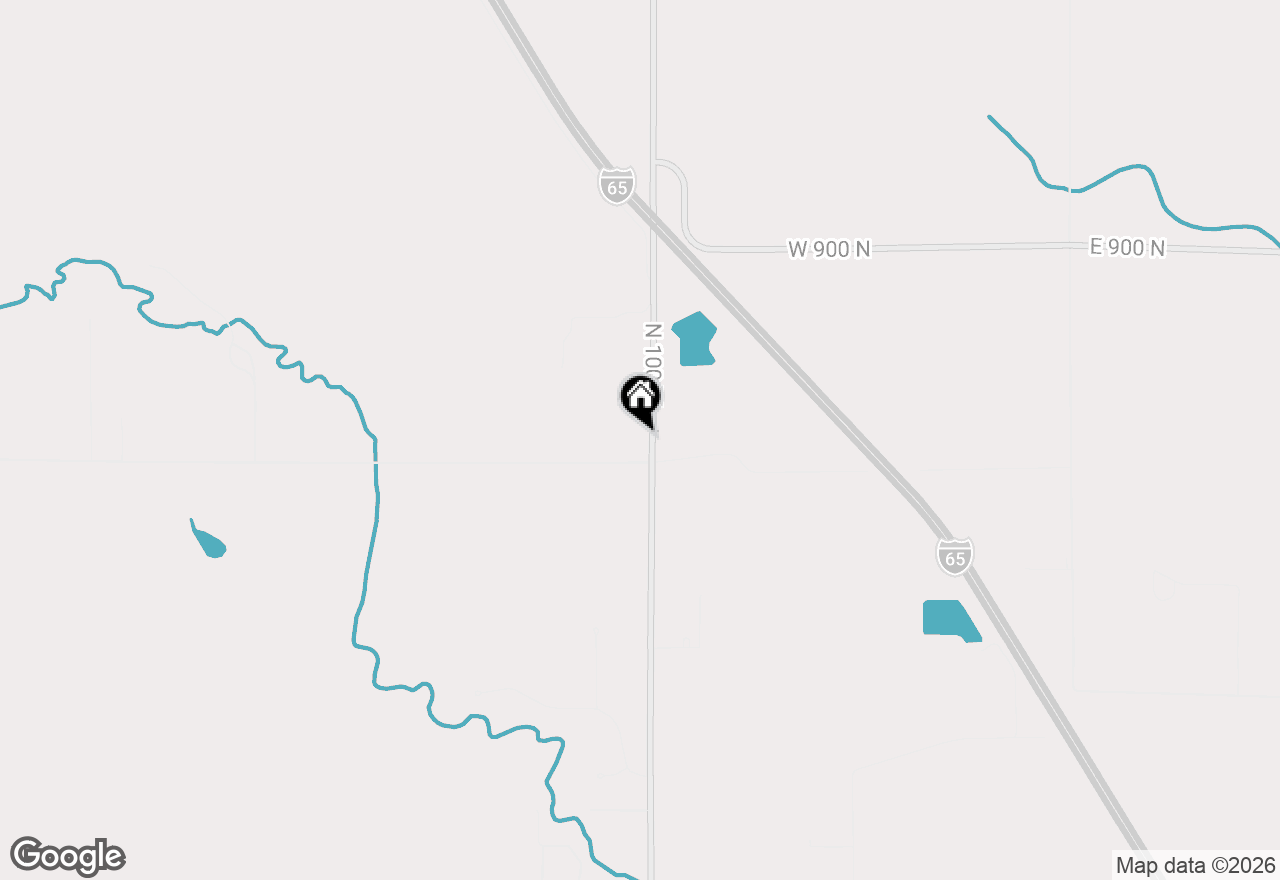 Map of 8554 N 100 W, West Lafayette, IN 47906
